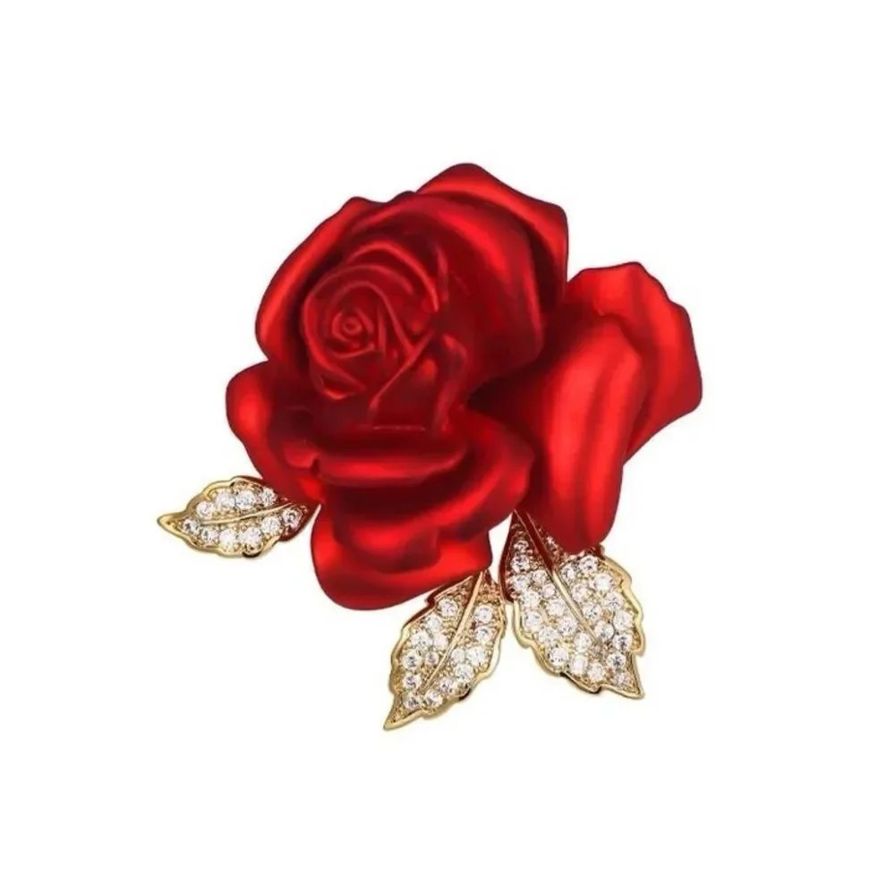 VQ Flower Brooch - Picture 5 of 7